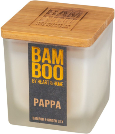 Pappa - Duftlys med Lukt av Bambus og Høstingefær