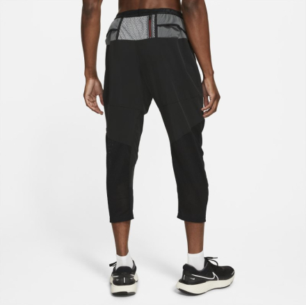 Nike Phenom Elite Wild Run Men's 7/8 Woven Running Trousers - Black
