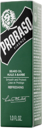 Proraso Beard Oil Refreshing 30 Ml Beauty MEN Beard & Mustache Beard Oil Nude Proraso*Betinget Tilbud