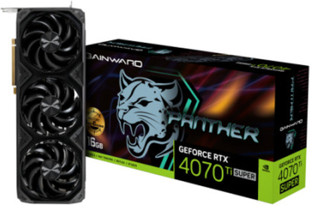 Gainward RTX4070 Ti Super Panther OC NVIDIA GeForce RTX 4070 SUPER 16 GB GDDR6X