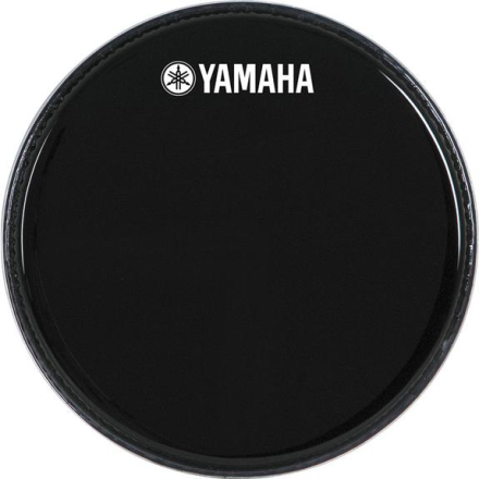 Yamaha Logo Drum Head Classic Logo P3 Black 24