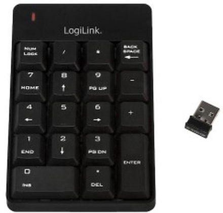 Logilink Trådløst numerisk tastatur