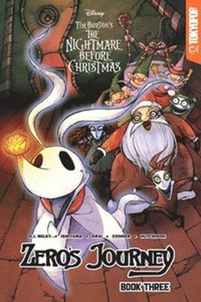 Disney Manga: Tim Burton's The Nightmare Before Christmas Zero's Journey Graphic Novel, Book 3