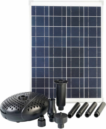 Ubbink SolarMax 2500 sett med solpanel og pumpe