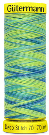 Gtermann Deco Stitch Multi 70 Sytrd Polyester 9968 - 70m