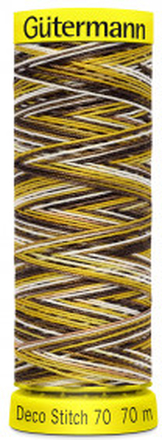 Gtermann Deco Stitch Multi 70 Sytrd Polyester 9929 - 70m
