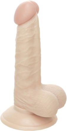 17 cm Realistic Dong with Suction Base Flesh