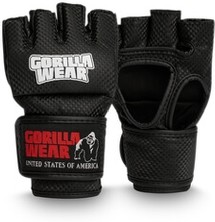Gorilla Wear Berea MMA Gloves, black/white, M/L