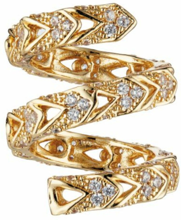 Gold Crystal Haze Alexis ring smykker