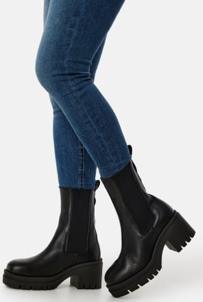 SELECTED FEMME Sage Leather High Heel Boot Black 37