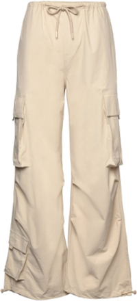 Windbreaker Parachute Pants Sport Trousers Cargo Pants Beige Aim´n