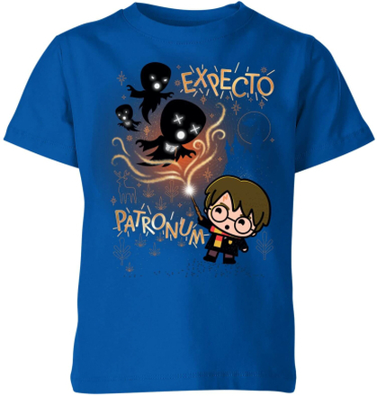 Harry Potter Kids Expecto Patronum Kids' T-Shirt - Blue - 7-8 Years - Blue