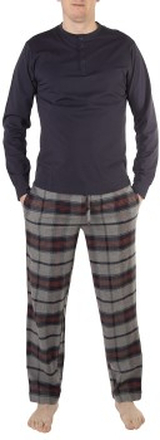 Jockey Pyjama 11 Mix Cotton Blå/Grå bomuld X-Large Herre