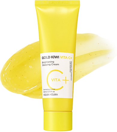 Holika Holika Gold Kiwi Vita C+ Brightening Sleeping Cream 80 ml