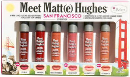 Meet Matte Hughes Mini Kit - San Francisco Collection Lipgloss Sminke Multi/mønstret The Balm*Betinget Tilbud