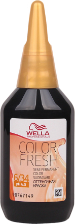 Wella Professionals Color Fresh 6/34 Dark Blonde Gold Red - 75 ml