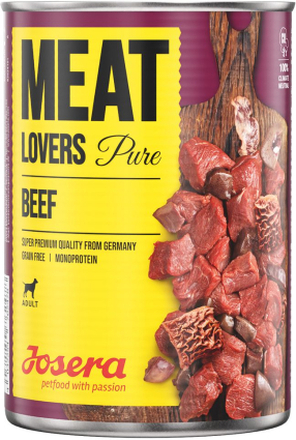 Josera Meatlovers Pure 6 x 400 g - Rind