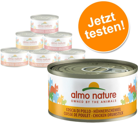 Probierpaket Almo Nature 6 x 70 g - Mix Thunfisch (3 Sorten)