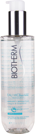 Biotherm Eau Micellarie Biosource Total And Instant Cleanser + Make-Up Remover, All Skin Types - 200 ml