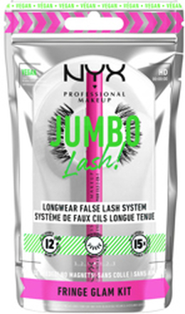 Jumbo Lash! Longewear False Lash System, 01 Fringe Glam Kit