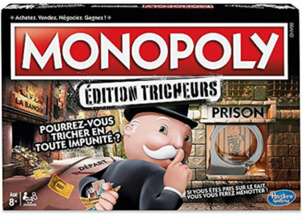 Monopoly Tricheurs Monopoly E1871 (FR) (OUTLET A+)