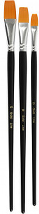 Gold Line-penslar, L: 30-33 cm, B: 12-20 mm, platta, 3 st./ 1 frp.