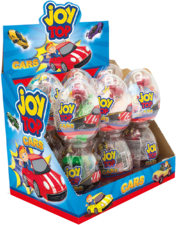 Joy Top Crystal Egg Cars Storpack - 12-pack