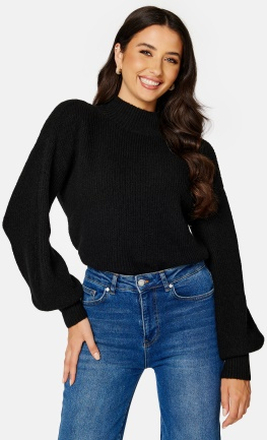 BUBBLEROOM Madina knitted sweater Black S