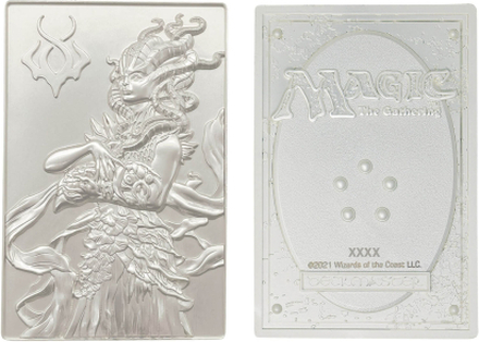 Magic the Gathering Limited Edition .999 Silver Plated Vraska Metal Collectible by Fanattik