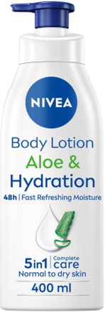 Nivea Aloe & Hydration Pump Body Lotion 400 ml