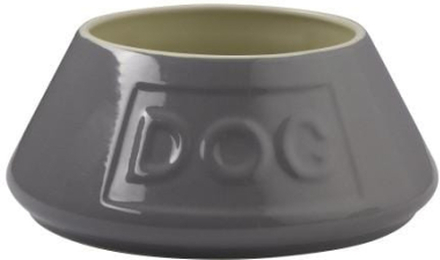 Keramikskål Grå Dog Spaniel 1,6 l MC 21x8,5 cm
