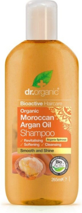 Forfriskende Shampoo Dr.Organic Óleo de Argão (265 ml)