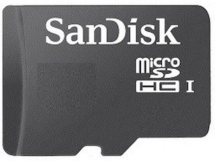 Sandisk MicroSDHC CL 10 - 64 GB