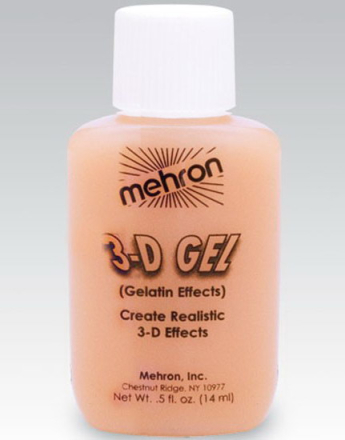 3-D Gelatin Effects 14 ml - Fleshtone Mehron 3D Effekt Gel