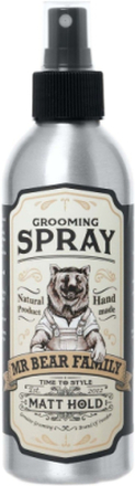 Grooming Spray - Matt Hold Beauty MEN Beard & Mustache Beard Wax & Beardbalm Nude Mr Bear Family*Betinget Tilbud