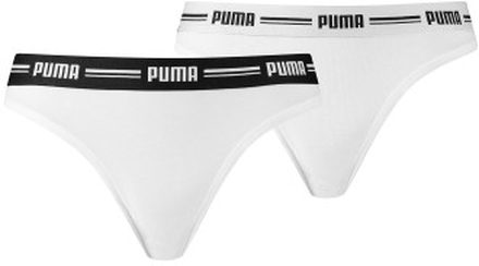 Puma Trusser 2P Iconic Solid String Hvid Large Dame