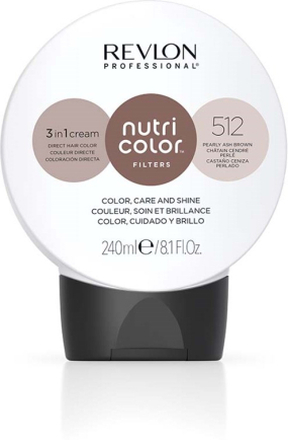 Revlon Nutri Color Filters 3-in-1 Cream 512 Pearly Ash Brown