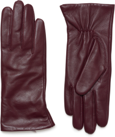 Handskmakaren Barletta Glove handskar i skinn, Bordeaux, 7