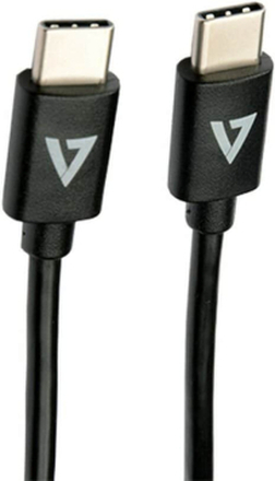 Kabel USB C V7 V7USB2C-2M Svart