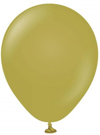 Latexballonger Professional Mini Olive - 25-pack