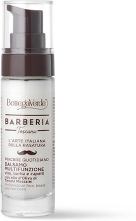 Barberia Toscana - Balsamo multifunzione, viso, barba e capelli - con olio d'Oliva di Tenuta Massaini