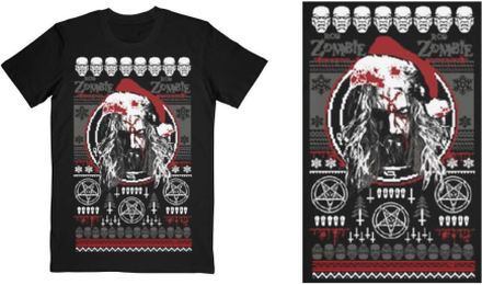 Rob Zombie: Unisex T-Shirt/Bloody Santa (Large)
