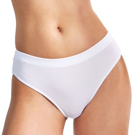 Bread and Boxers High Waist Brief Trusser Hvid modal X-Large Dame
