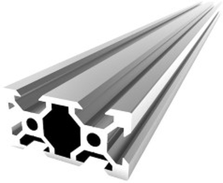 Ratrig Aluminiumprofil 20x40 mm 100 cm