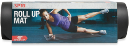 Spri Roll Up Mat Accessories Sports Equipment Yoga Equipment Yoga Mats And Accessories Svart Spri*Betinget Tilbud