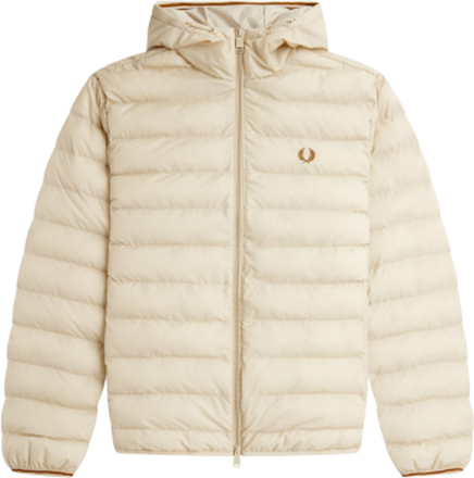 Fred Perry - Hooded Insulated Brentham Winterjas - Oatmeal