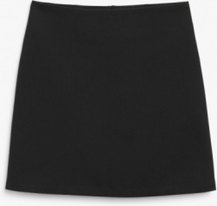 A-line mini skirt - Black