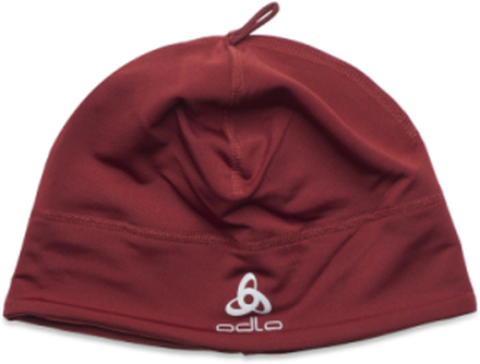 Odlo Hat Polyknit Warm Eco Accessories Headwear Beanies Burgunder Odlo*Betinget Tilbud