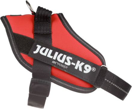 JULIUS-K9 IDC®-Powergeschirr - rot - Grösse Mini: Brustumfang 49 - 67 cm