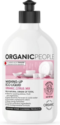 ORGANIC PEOPLE - Flytande citrusblandning för ekologisk diskmaskin 500 ml (Citrus)